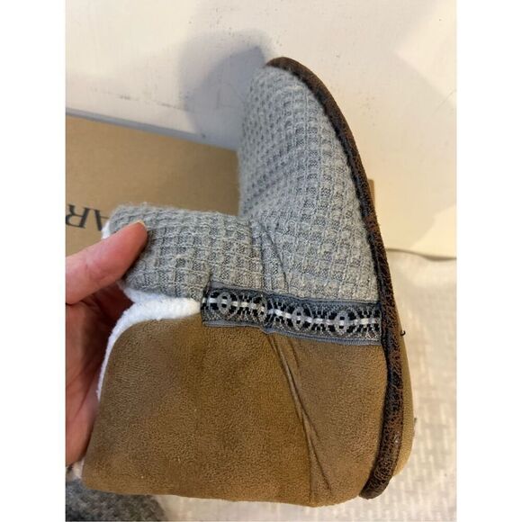 Climate right cuddl duds ankle boots slippers shoes 9/10 - Picture 3 of 4